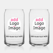 Moderner Beruflicher, individueller Business-Chic Dosenglas (Rückseite)