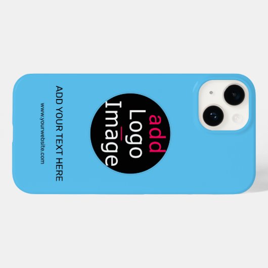 Moderner Beruflicher, individueller Business Sky B Case-Mate iPhone Hülle (Rückseite (Horizontal))