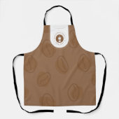 Moderner Beruflicher Kaffee Schürze (Vorderseite)