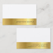 Moderner beruflicher kreativer erstklassiger Silk Visitenkarte (Vorne/Hinten)