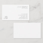 Moderner beruflicher kreativer Minimalistischer Visitenkarte (Vorne/Hinten)