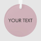 Moderner Beruflicher Markenname Rosa Ornament (Rückseite)