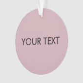 Moderner Beruflicher Markenname Rosa Ornament (Vorderseite)