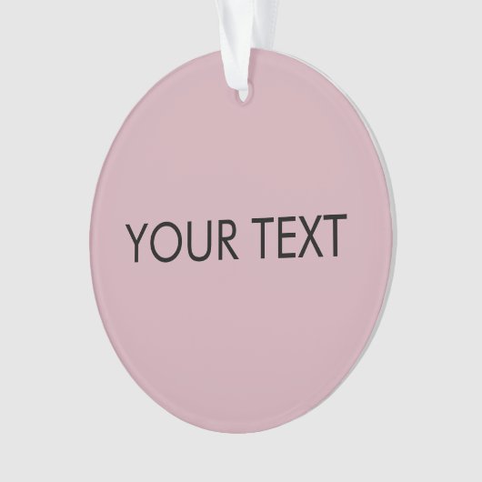 Moderner Beruflicher Markenname Rosa Ornament (Vorderseite)