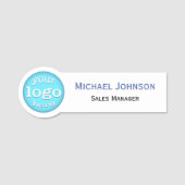 Moderner Beruflicher Mitarbeiter für kundenspezifi Namensschild (Vorderseite)