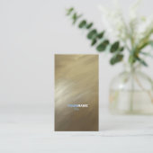 Moderner Beruflicher Pinselstrich Visitenkarte (Stehend Vorderseite)