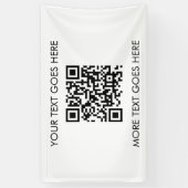 Moderner, Beruflicher QR-Code Banner (Vertikal)