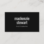 Moderner Beruflicher QR-Code Visitenkarte (Vorderseite)