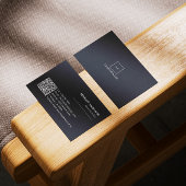 Moderner Beruflicher QR-Code Visitenkarte