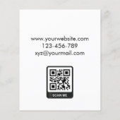 Moderner Beruflicher Real Anwesen Agent kundenspez Flyer (Hinten)