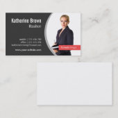 Moderner beruflicher Realtor-wirkliches Anwesen, Visitenkarte (Vorne/Hinten)