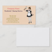 Moderner Beruflicher Reinigungsservice Visitenkarte (Vorne/Hinten)