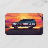 Moderner Beruflicher Reiseführer Visitenkarte (Vorderseite)