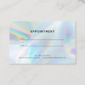 Moderner Beruflicher Stylist Visitenkarte (Vorderseite)