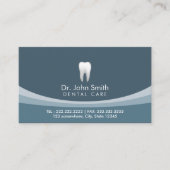 Moderner Beruflicher Zahnarztberuf Terminkarte (Vorderseite)