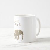 Moderner Best Dad Kaffeetasse (VorderseiteRechts)