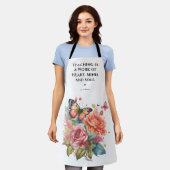 MODERNER BEST LEHRER JE LEHREN HERZMIND SOUL SCHÜRZE (Getragen)