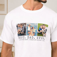 Moderner BEST VATER EVA 3 Fotos Personalisiert