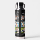 Moderner BEST VATER EVA 3 Fotos Personalisiert Trinkflasche (Vorne)