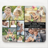 Moderner BEST VATER EVA 8 FotoCollage Mousepad (Vorne)