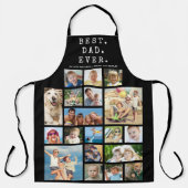 Moderner BEST VATER EVER 19 FotoCollage kundenspez Schürze (Vorderseite)