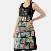 Moderner BEST VATER EVER 19 FotoCollage kundenspez Schürze (InSitu)