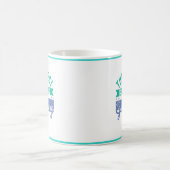 Moderner Bester Bruder in der Galaxy Quote Tasse (Mittel)