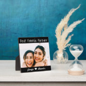 Moderner bester Freund für immer kundenspezifische Fotoplatte (InSitu)