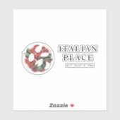 Moderner bester Salat in der Stadt Beruflich Aufkleber (Blatt)