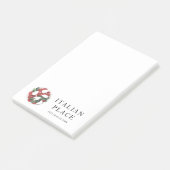 Moderner bester Salat in der Stadt Beruflich Post-it Klebezettel (angewinkelt)