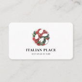 Moderner bester Salat in der Stadt Beruflich Visitenkarte (Vorderseite)