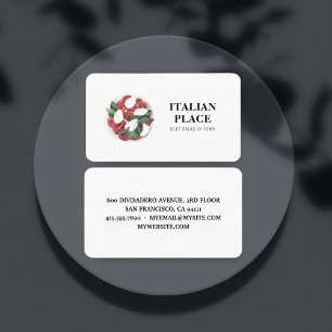 Moderner bester Salat in der Stadt Beruflich Visitenkarte