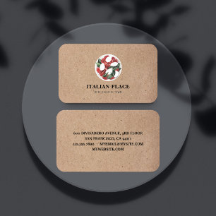 Moderner bester Salat in der Stadt Beruflich Visitenkarte