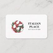 Moderner bester Salat in der Stadt Beruflich Visitenkarte (Vorderseite)