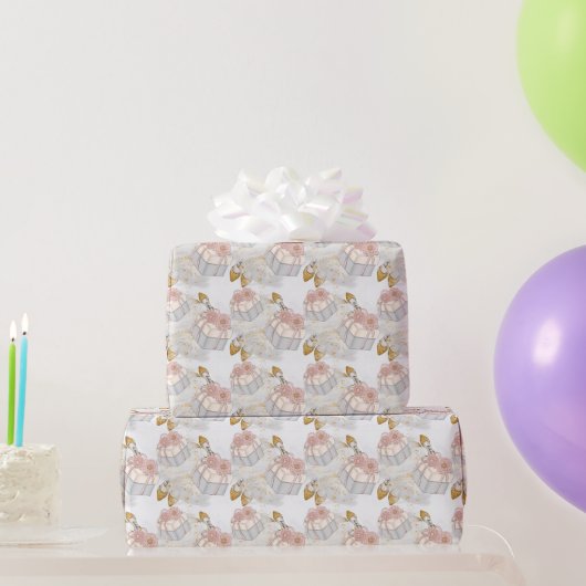 Moderner bester Tag je Geburtstag Geschenkpapier (Partygeschenke)