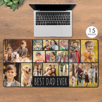 Moderner bester Vater je 14 FotoCollage kundenspez