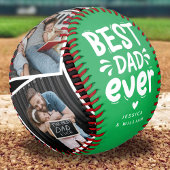 Moderner bester Vater je 4 Foto Federn Geschenk Baseball