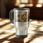 Moderner bester Vater je 4 Fotos Briefabfrage Reisebecher