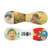 Moderner Bester Vater je 5 Foto Gitter Collage Vat Baseball (Paneele)