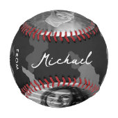 Moderner Bester Vater je Camouflage Vatertag Baseball (Rückseite)