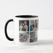 Moderner bester Vater je kundenspezifisch Foto Kaf Tasse (Links)
