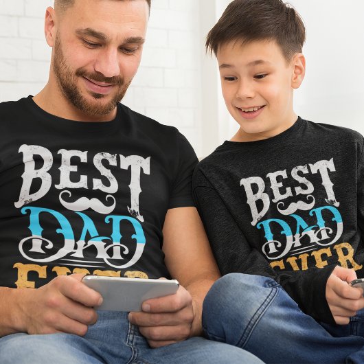 Moderner, bester Vater je Vater Papa T-Shirt