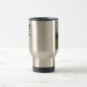 Moderner bester Vater nach Maß Foto Reisebecher (Mittel)