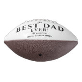 Moderner Bester Vater Vater 3 Foto Collage Footbal Football (Gedreht 270)