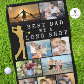 Moderner BESTER VATER VON LONG SHOT 9 Fotomaterial Golfhandtuch