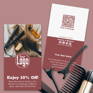 Moderner Bildfriseur 10% Ermäßigung! Rabattkarte