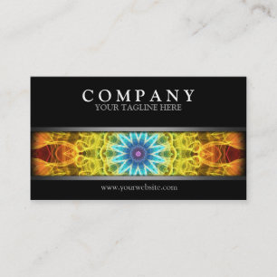 Moderner Blumen-Blumenstrauß Visitenkarte