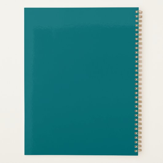 Moderner Blumenplaner Planer (Rückseite)