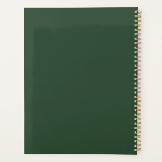 Moderner Blumenplaner Planer (Rückseite)