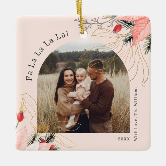 Moderner Blumenstrauß-Kunst, Dichtung und Musik La Keramikornament (Vorderseite)